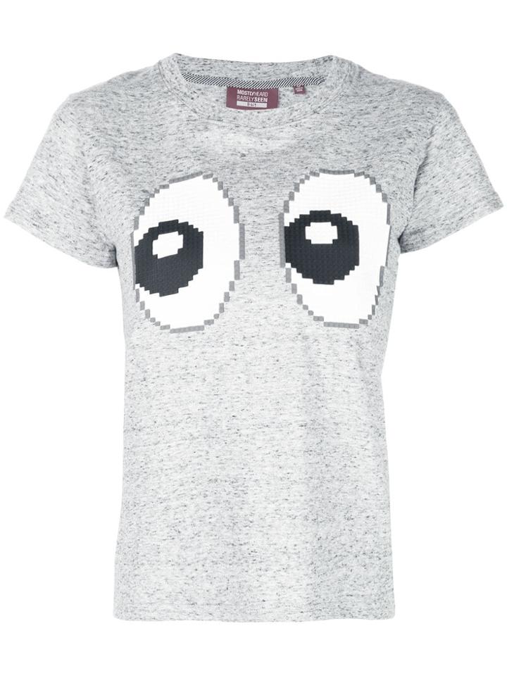 Mostly Heard Rarely Seen 8-bit All Eyez On Me T-shirt - Grey