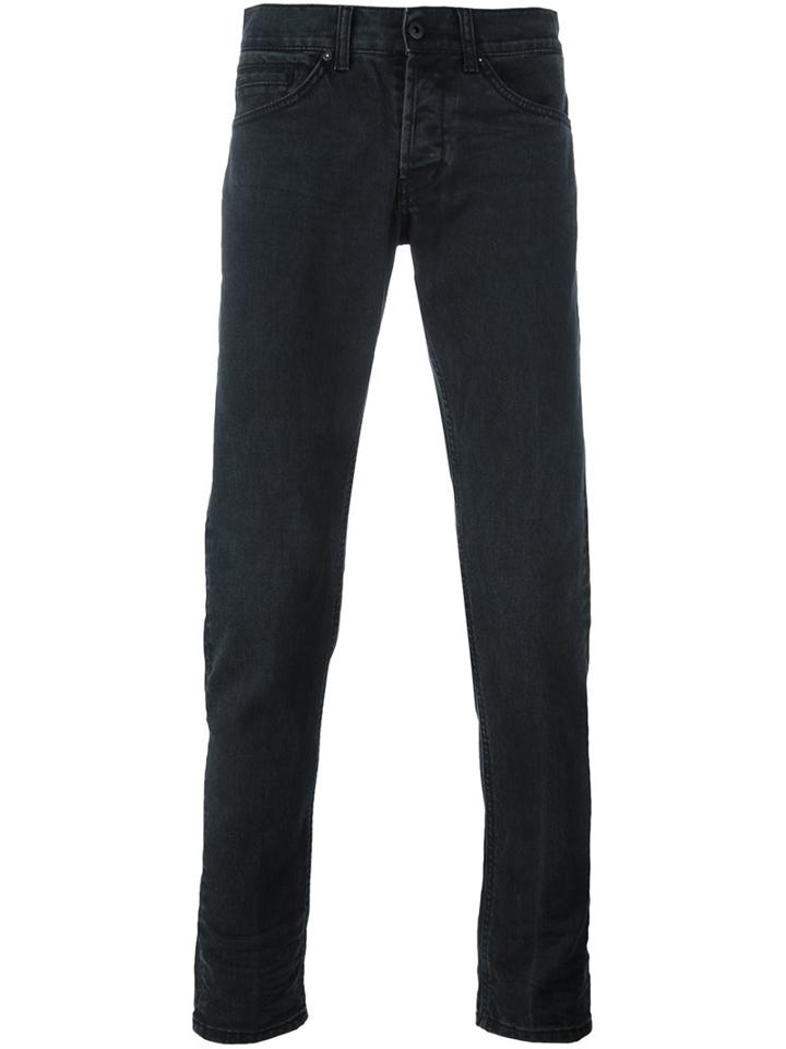 Dondup 'george' Skinny Jeans, Men's, Size: 31, Grey, Cotton/spandex/elastane