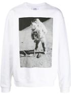 Calvin Klein Jeans Est. 1978 Astronaut Print Sweatshirt - White