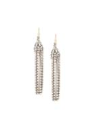 Roberto Cavalli Swarovsky Crystal Drop Earrings