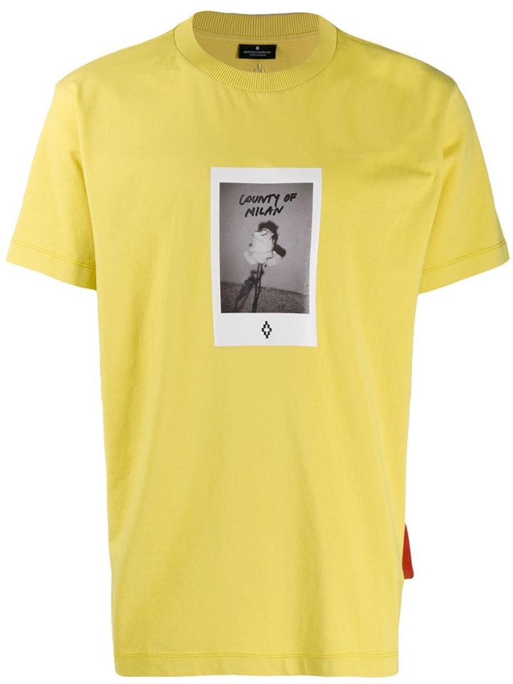 Marcelo Burlon County Of Milan Polaroid Print T-shirt - Green