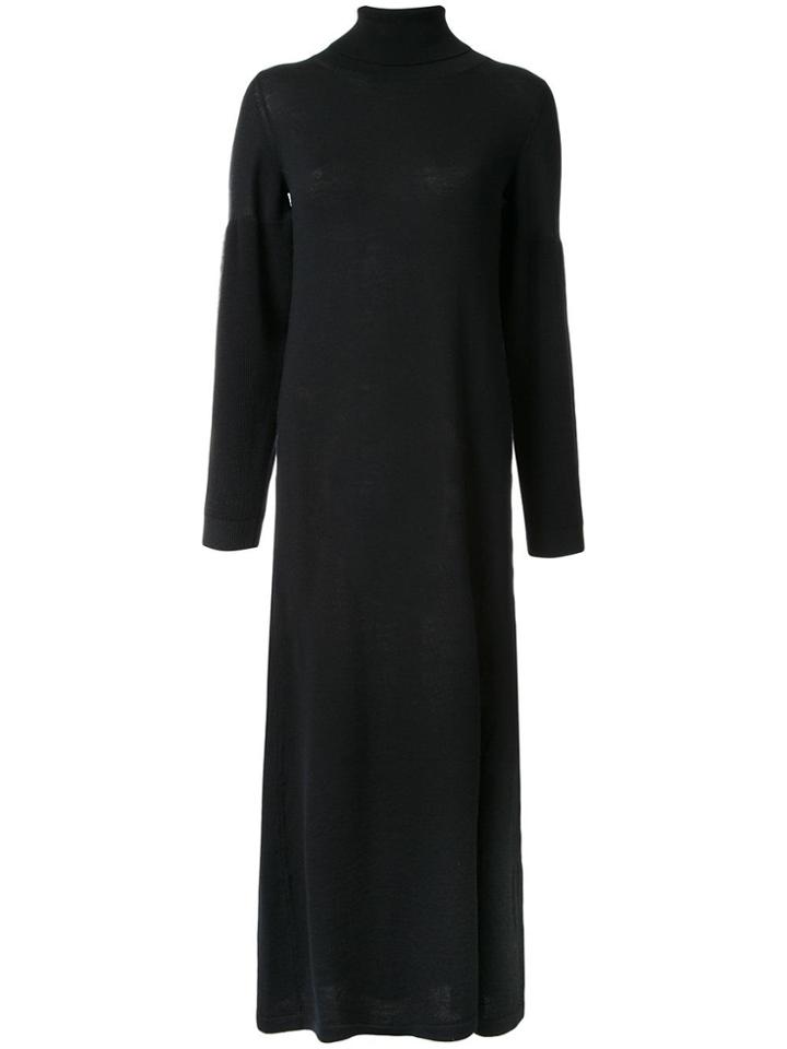 Maison Mihara Yasuhiro Long Knitted Dress - Black
