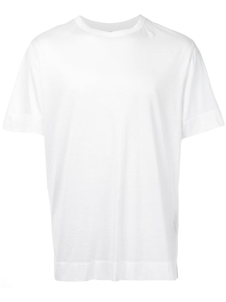 Juun.j - Round Neck T-shirt - Men - Cotton - 46, White, Cotton