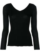 Alyx V-neck Sweater - Black