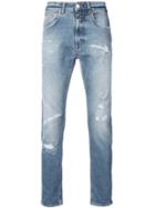 Closed Distressed Style Jeans - Blue