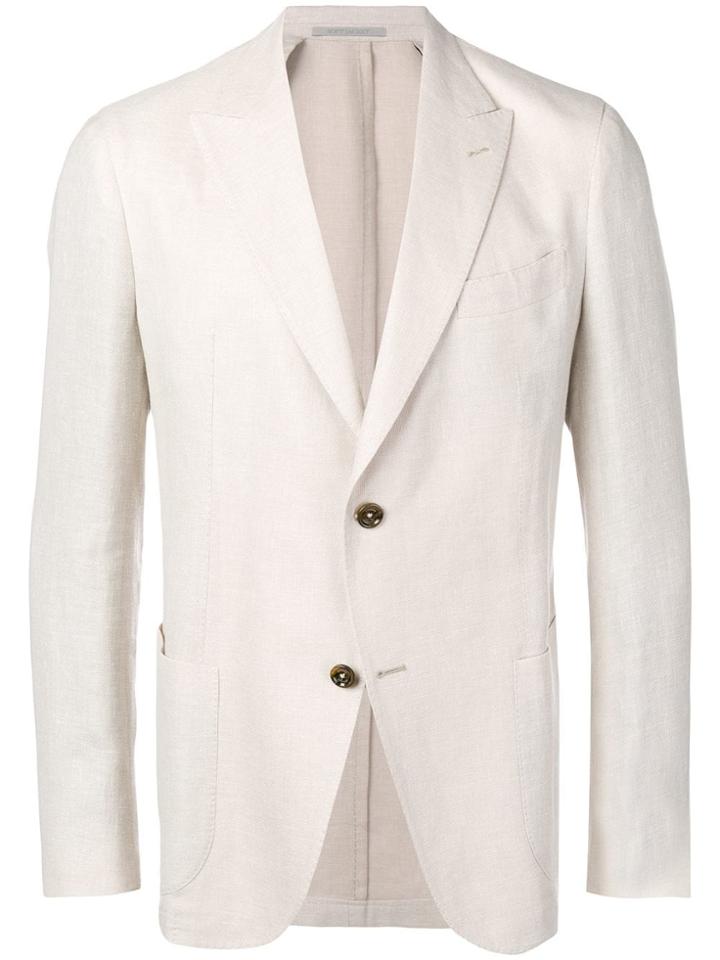Eleventy Classic Single-breasted Blazer - Neutrals