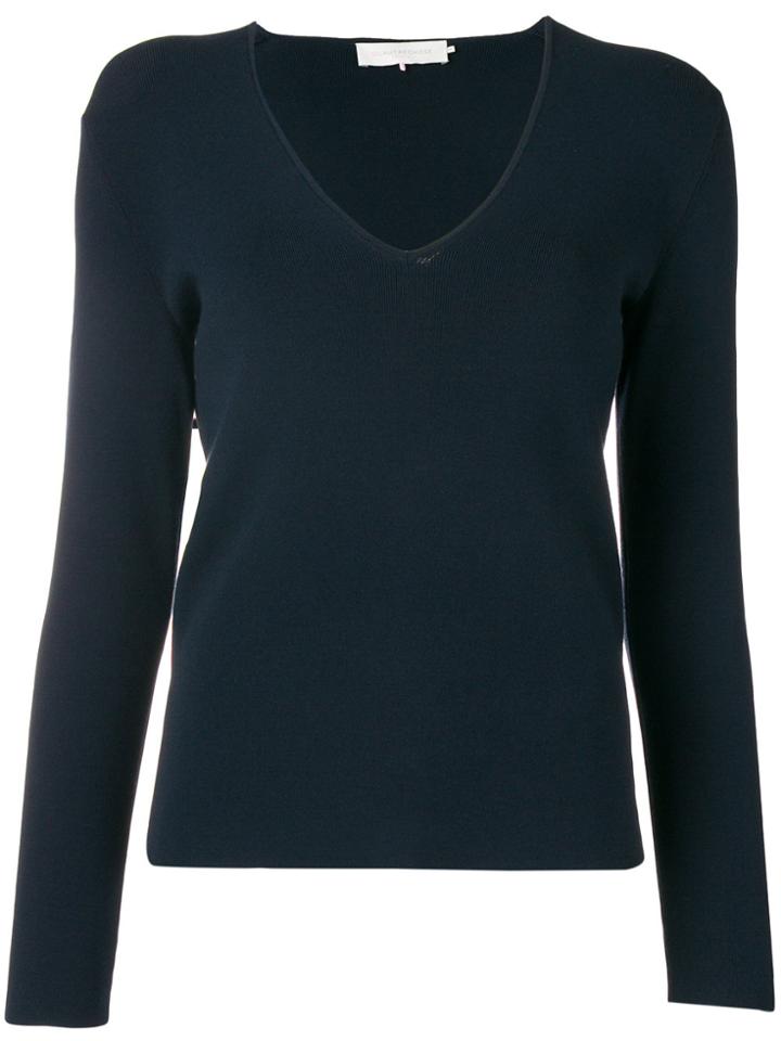 L'autre Chose V-neck Sweater - Blue