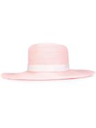Gigi Burris Millinery The Webster X The Ritz Woven Hat, Women's, Pink/purple, Straw