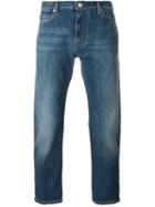 Armani Jeans Regular Jeans, Men's, Size: 32, Blue, Cotton/spandex/elastane