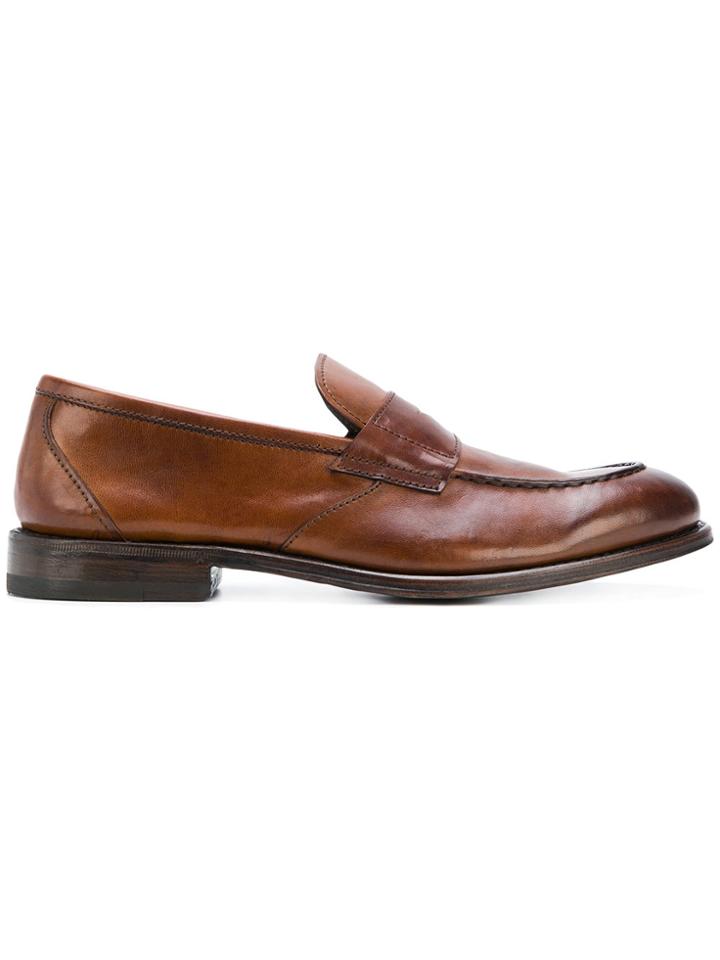 Al Duca D'aosta 1902 Casual Slip-on Loafers - Brown
