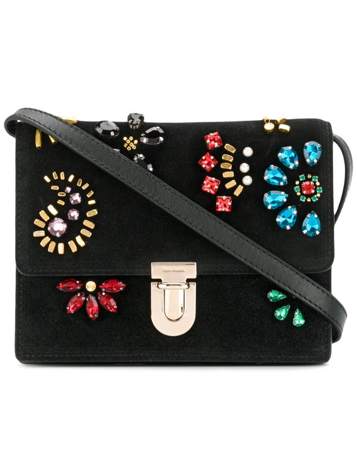 Paul Smith Embellished Crossbody Bag - Black
