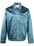 Our Legacy - Coach Jacket - Men - Cotton/rayon - 48, Blue, Cotton/rayon