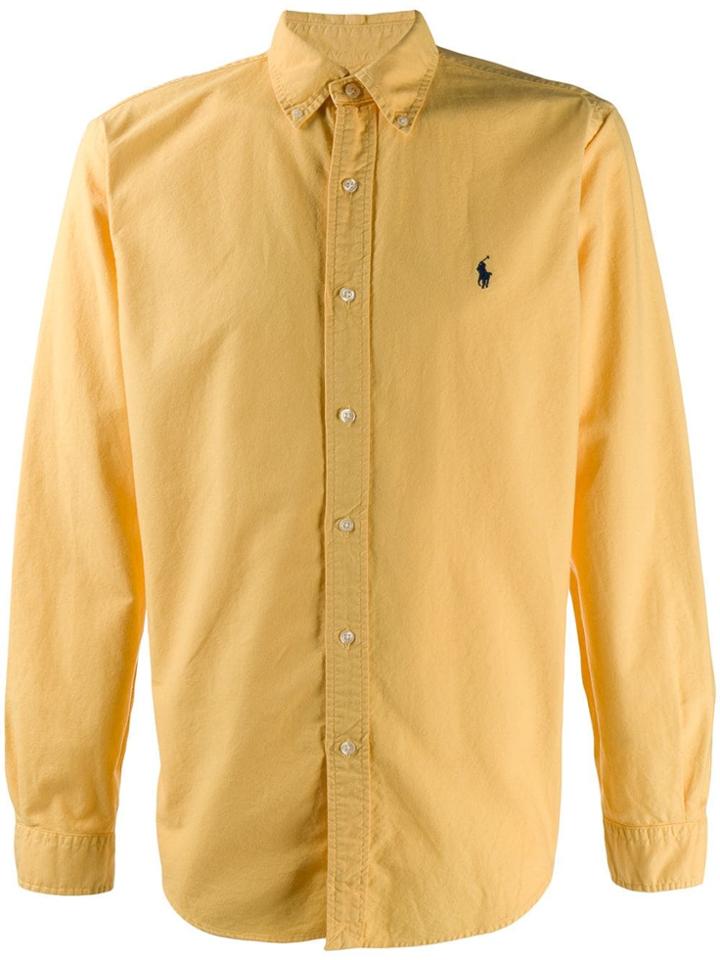 Polo Ralph Lauren Custom Fit Oxford Shirt - Yellow