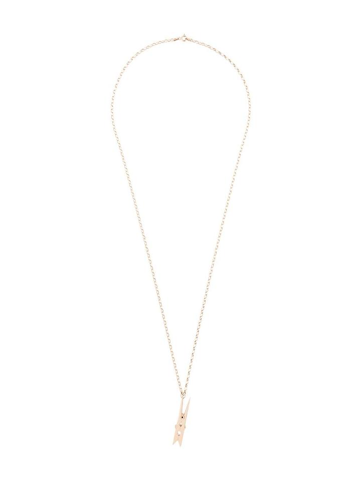 True Rocks 'large Peg' Necklace - Pink & Purple