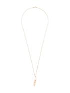True Rocks 'large Peg' Necklace - Pink & Purple