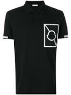 Moncler Moncler C X Craig Green Logo Patch Polo Shirt - Black