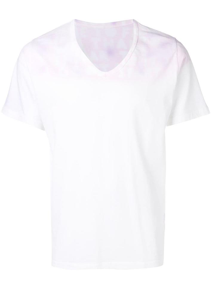 Maison Margiela Basic V-neck T-shirt - White