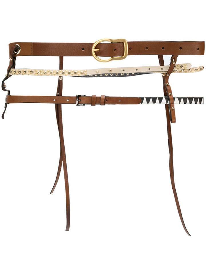 Dorothee Schumacher Multi String Belt - Black