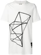 Rick Owens Drkshdw Geometric Print T-shirt - White