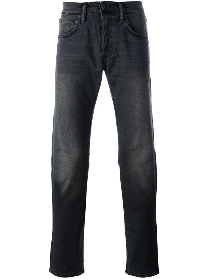 Edwin 'ed-5 Regular Tapered' Jeans, Men's, Size: 32/32, Grey, Cotton/spandex/elastane