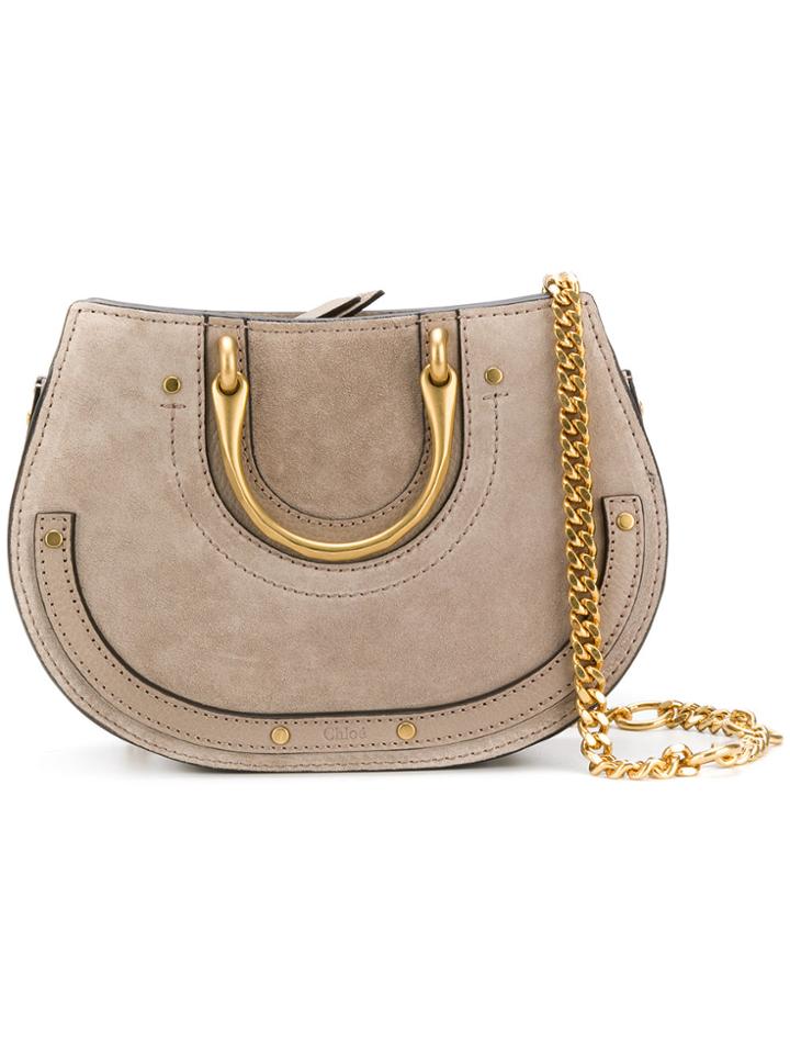 Chloé Pixi Mini Belt Bag - Grey