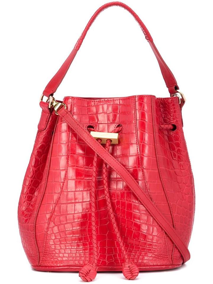 Khirma Eliazov 'edem' Mini Bucket Bag, Women's, Red