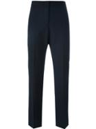 Piazza Sempione Straight Trousers, Women's, Size: 48, Blue, Polyamide/spandex/elastane/virgin Wool