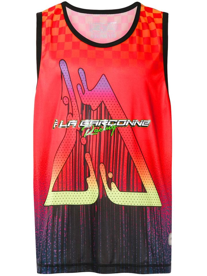 À La Garçonne + Olk Printed Vest - Multicolour