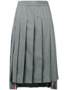 Thom Browne School Uniform Pleated Skirt - Grey