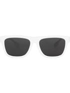 Burberry Square Frame Sunglasses - White