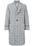 Coohem Tweed Tailored Coat - Grey