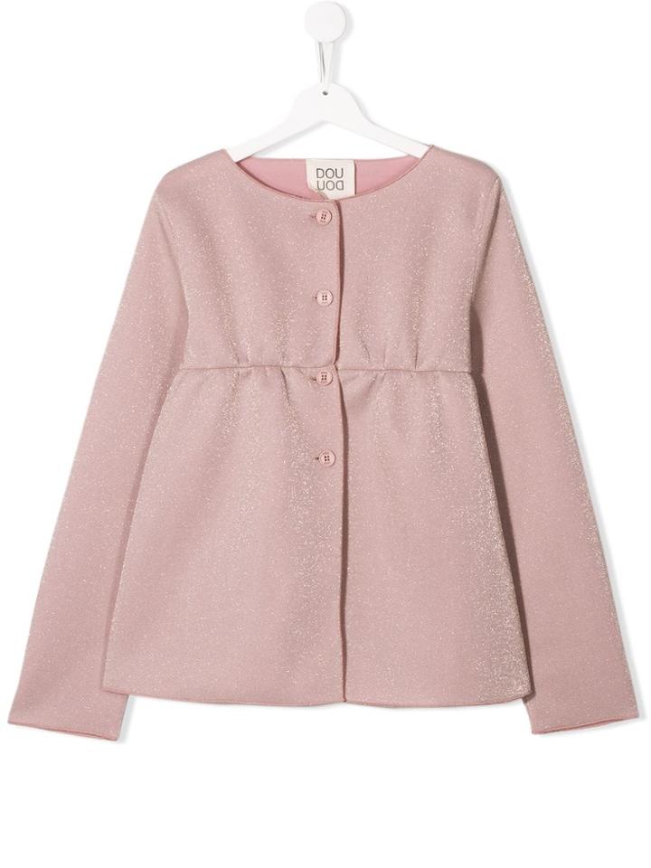 Douuod Kids Empire Line Jacket - Pink
