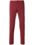 Al Duca D'aosta 1902 Roll Up Straight-leg Trousers - Red
