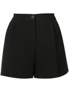 Boutique Moschino Crepe Shorts - Black