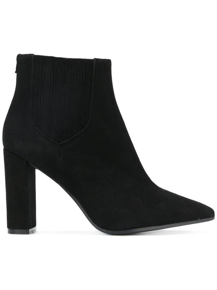 Htc Hollywood Trading Company Pointed Ankle Boots - Black