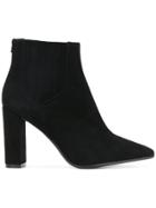 Htc Hollywood Trading Company Pointed Ankle Boots - Black