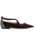 Gianna Meliani Cristel Ballerinas - Brown