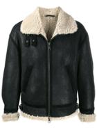Neil Barrett Aviator Jacket - Black