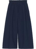 Gucci Quilted Culotte Trousers - Blue