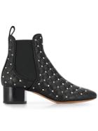 Valentino Valentino Garavani Rockstud Spike 45mm Ankle Boots - Black
