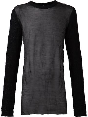 Todd Lynn Transparent Sweater