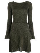 Pinko Lurex Knit Dress - Black