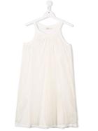 Andorine Mesh Style Dress - White
