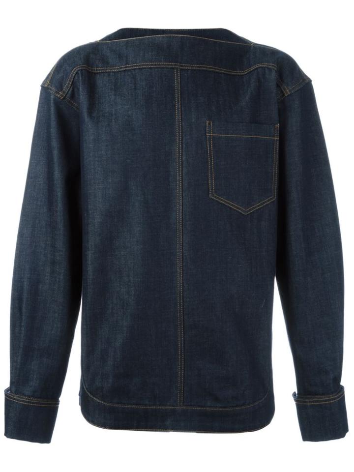 Juun.j Denim Sweatshirt, Men's, Size: 46, Blue, Cotton