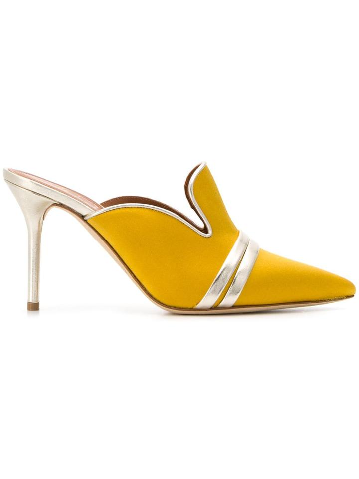Malone Souliers By Roy Luwolt Hayley Mules - Yellow