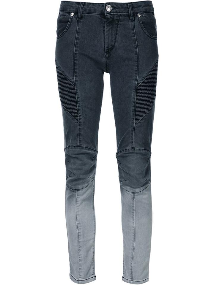 Pierre Balmain Degradé Jeans, Women's, Size: 29, Grey, Cotton/polyester