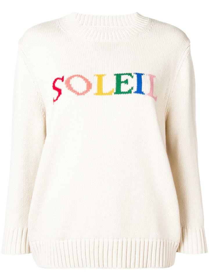 Chinti & Parker Soleil Knitted Sweater - Neutrals