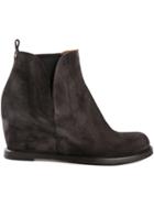 Buttero Wedge Boots - Grey