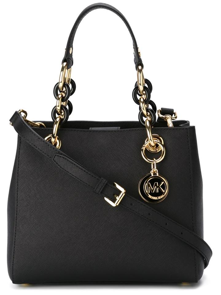 Michael Michael Kors Small 'cynthia' Tote, Women's, Black