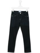 Young Versace - Signature Print Jeans - Kids - Cotton/polyester - 4 Yrs, Blue